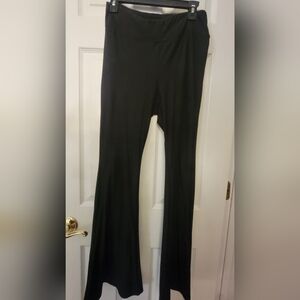 No Boundaries Black Stretchy Flare Pants Size Large